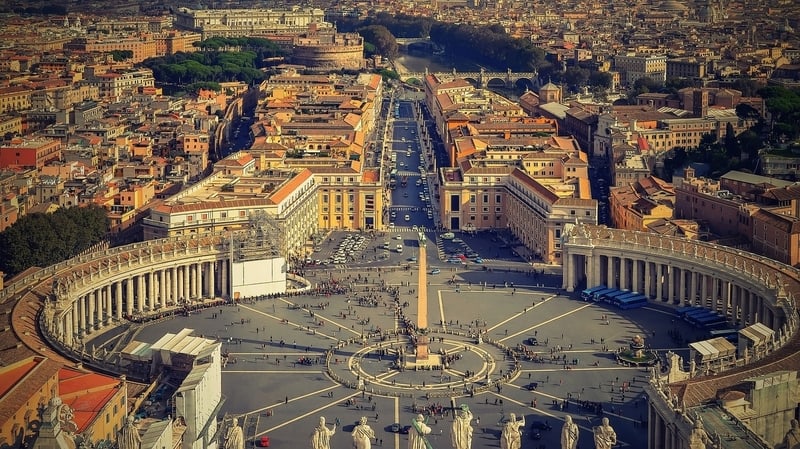 Aziz Petrus Meydanı, Vatikan, Roma