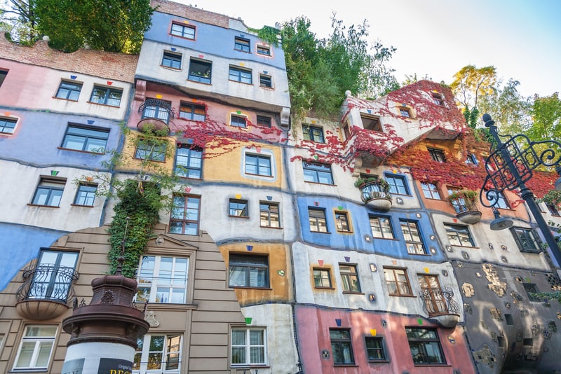 Hundertwasser Evi - Viyana'da gezilecek parklar