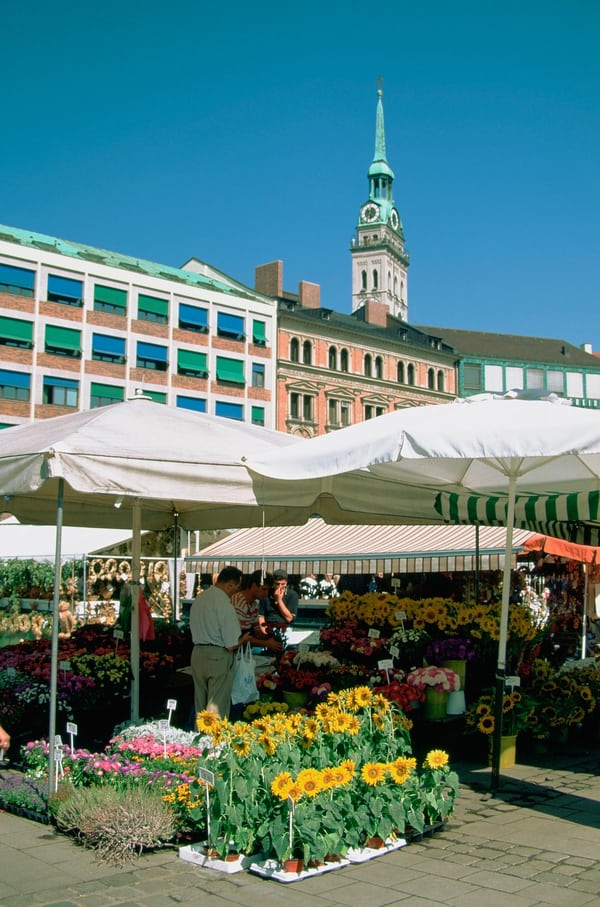 Viktualienmarkt Münih