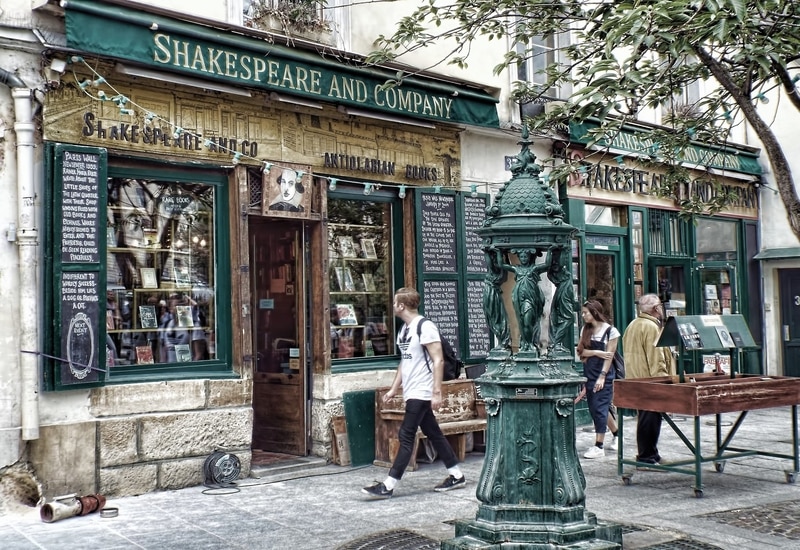 Paris gezilecek ve görülecek yerler - Shakespeare And Company