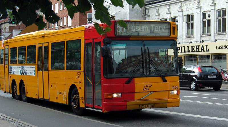 Kopenhag havaalanı otobüs