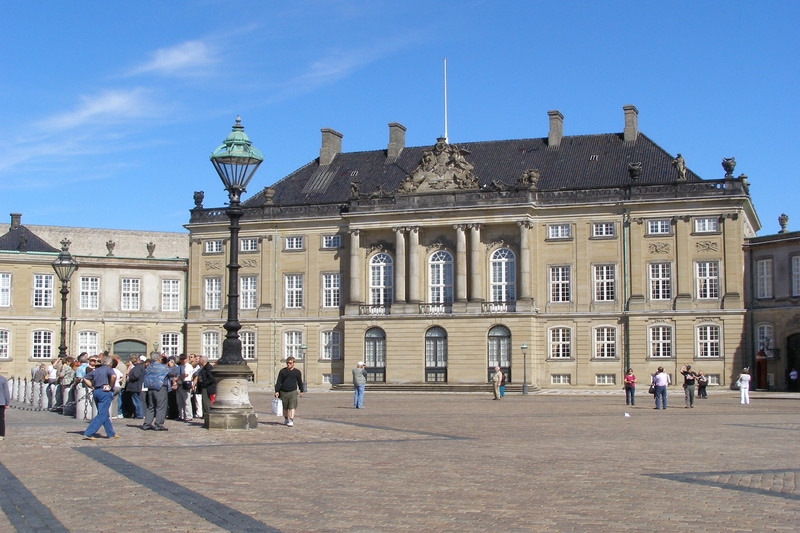 Amalienborg Sarayı, Kopenhag