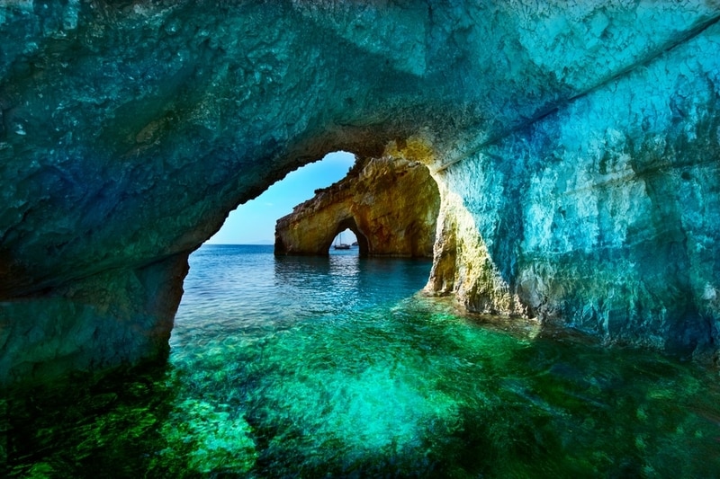 Zakynthos Adası Gezi Rehberi - Blue Caves (Mavi Mağaralar)