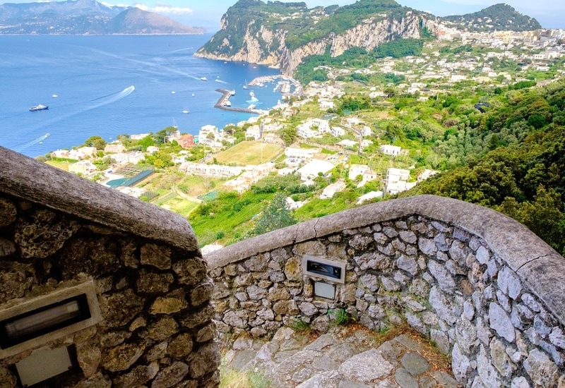 (Fenike Merdivenleri) - Capri Adası Gezi Rehberi