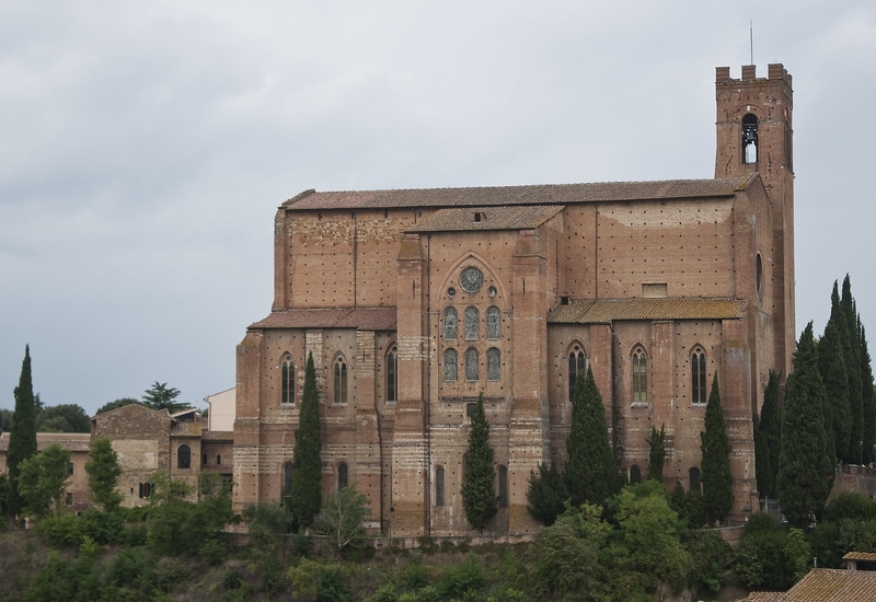 San Domenico Bazilikası, Siena İtalya