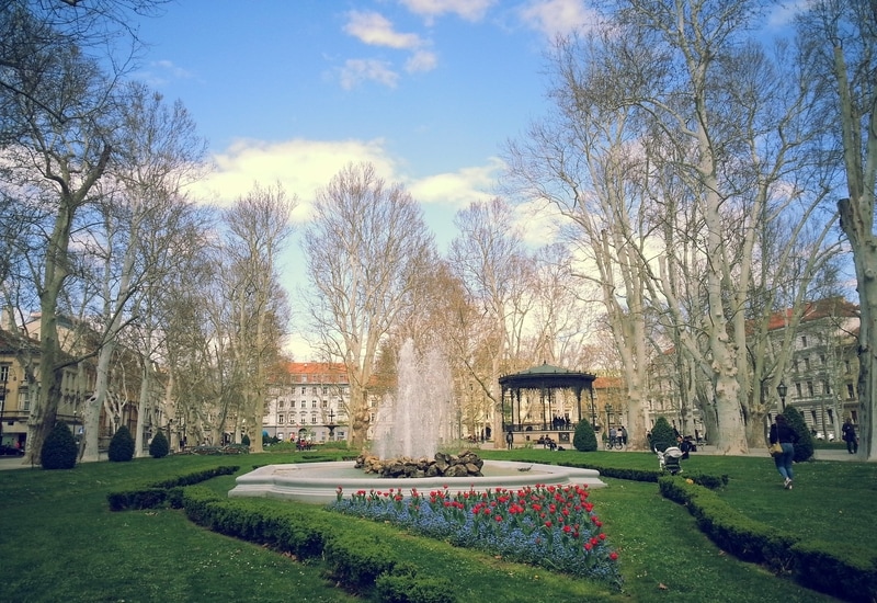 Zrinjevac Parkı, Zagreb