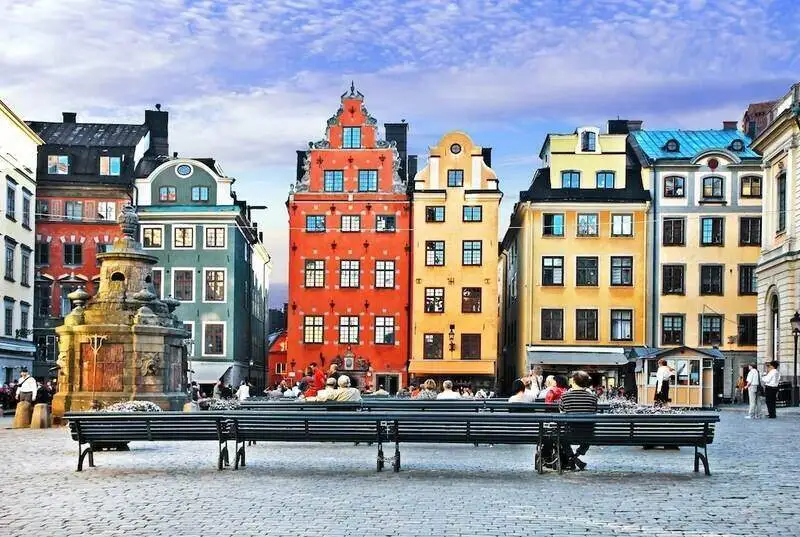 Stockholm şehir merkezi