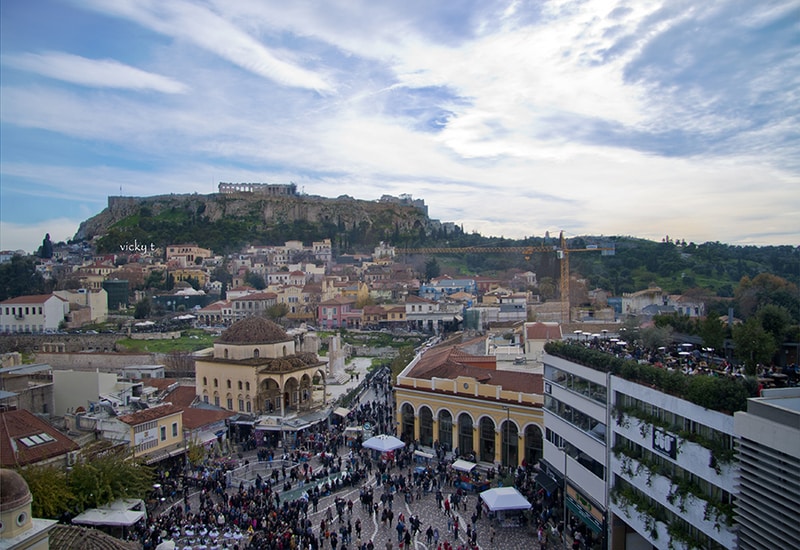 Atina da nerede kalınmalı, Monastiraki bölgesi