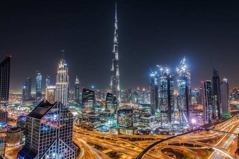 Dubai şehir merkezi