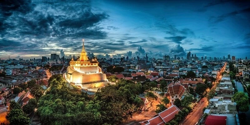 Wat Saket (The Golden Mount), Bangkok