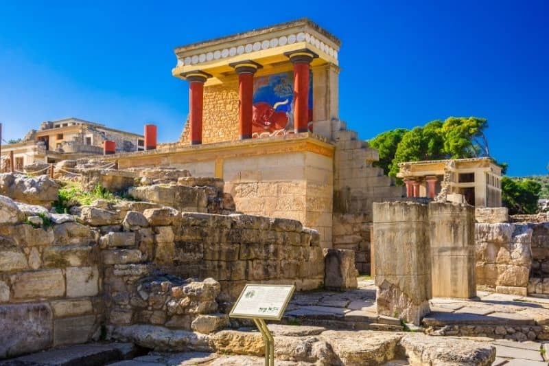 Knossos Sarayı, Girit
