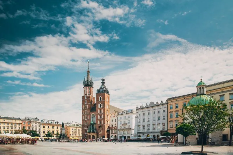 Krakow Eski Kent Bölgesi 