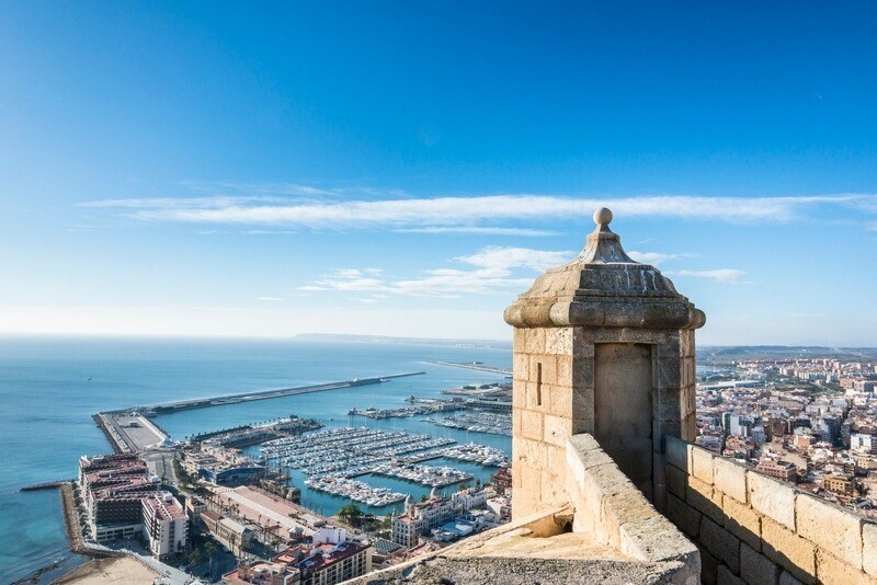 Santa Barbara Kalesi, Alicante