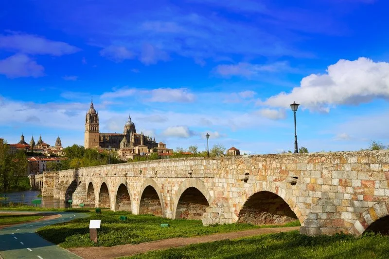 Roman Bridge, Salamanca ispanya
