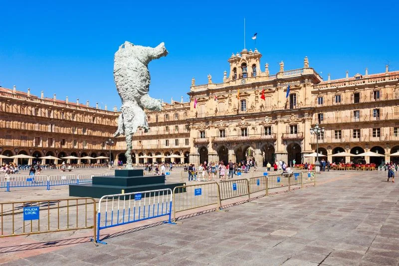 Plaza Mayor, Salamanca İspanya