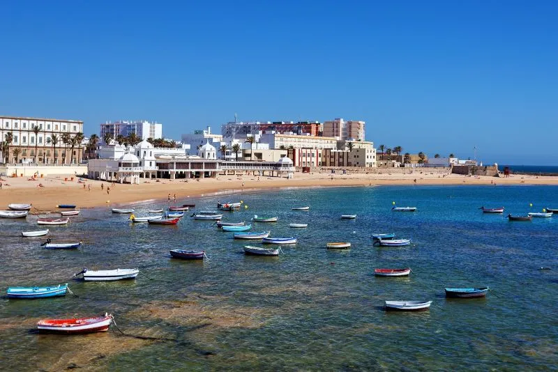Playa La Caleta, Cadiz
