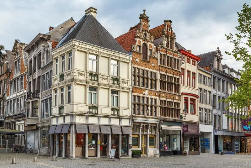Mechelen şehir merkezi