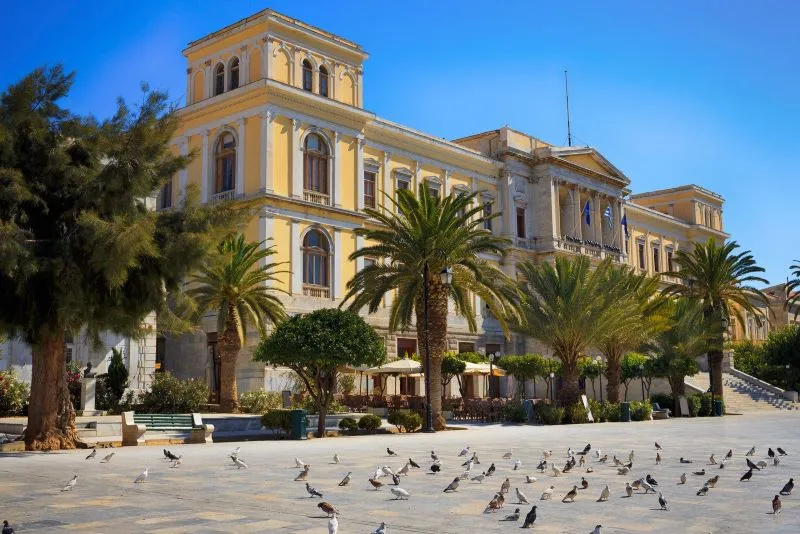 Belediye Binası Syros Adası